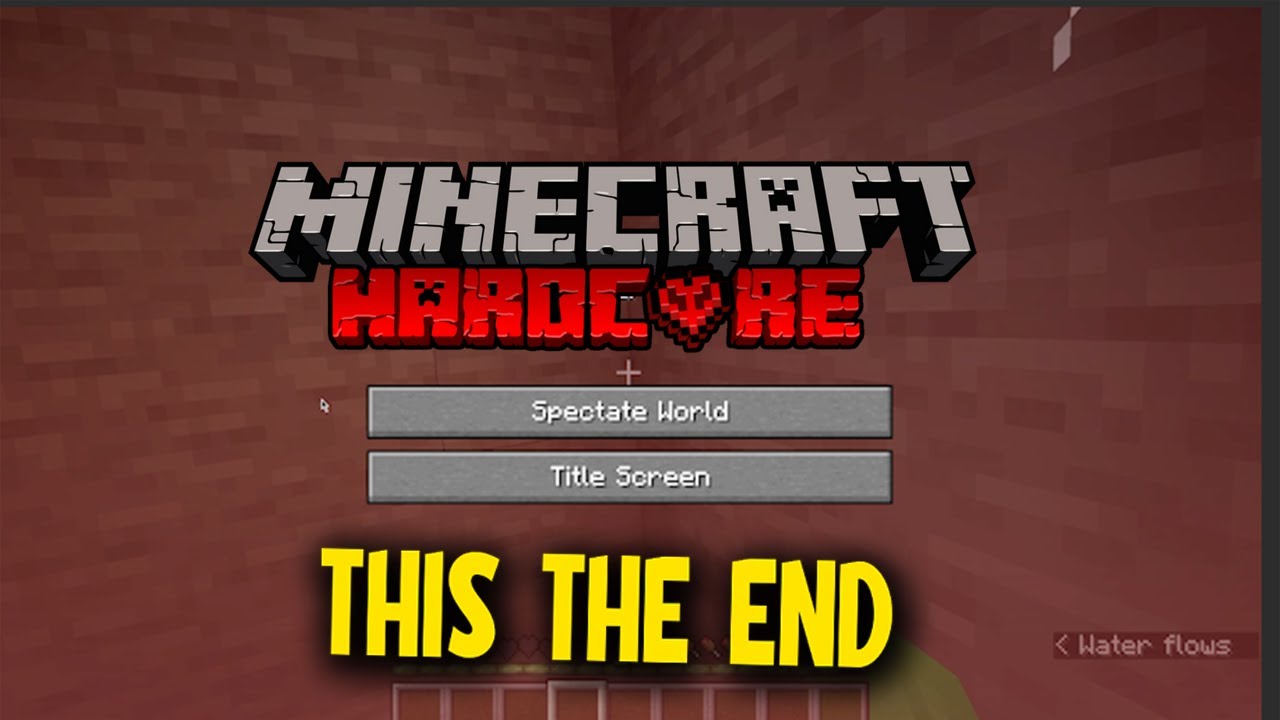 How I lost My 1.20 Hardcore world...