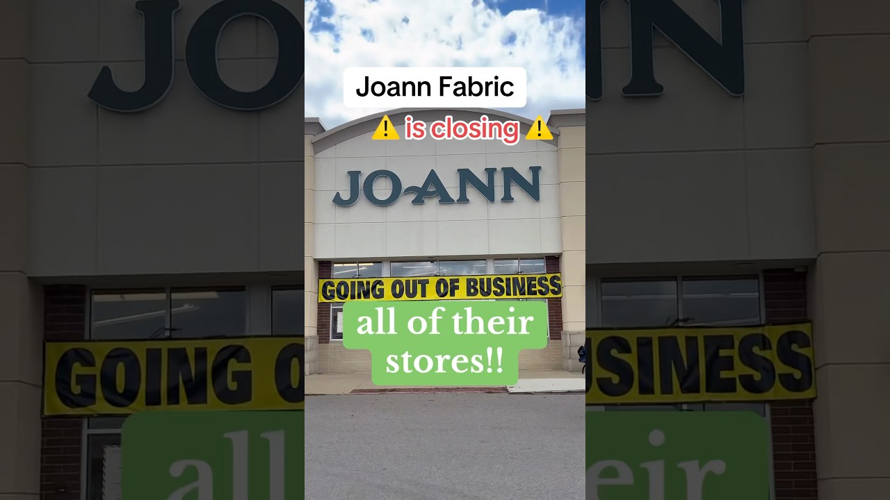‼️Joann Fabrics is Liquidating all of their stores for up to 90% off‼️ (Bankrupt Liquidation Sale)