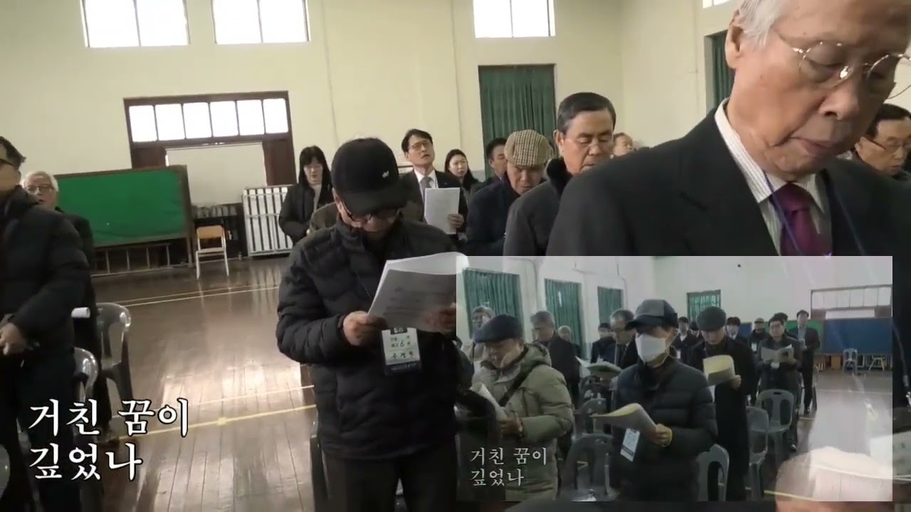 제41주기 추모제_선구자 제창