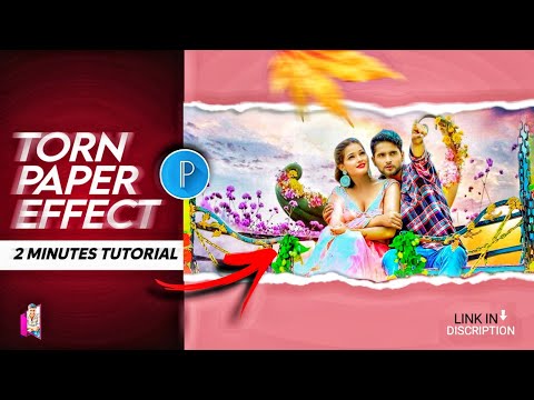 Torn Paper Effect | Pixellab Tutorial | 2 Minutes Tutorial