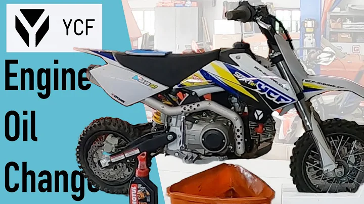 YCF Motorcycle Engine Oil Change      |      Model: Start F88SE     |      Pit Bike Oil Change