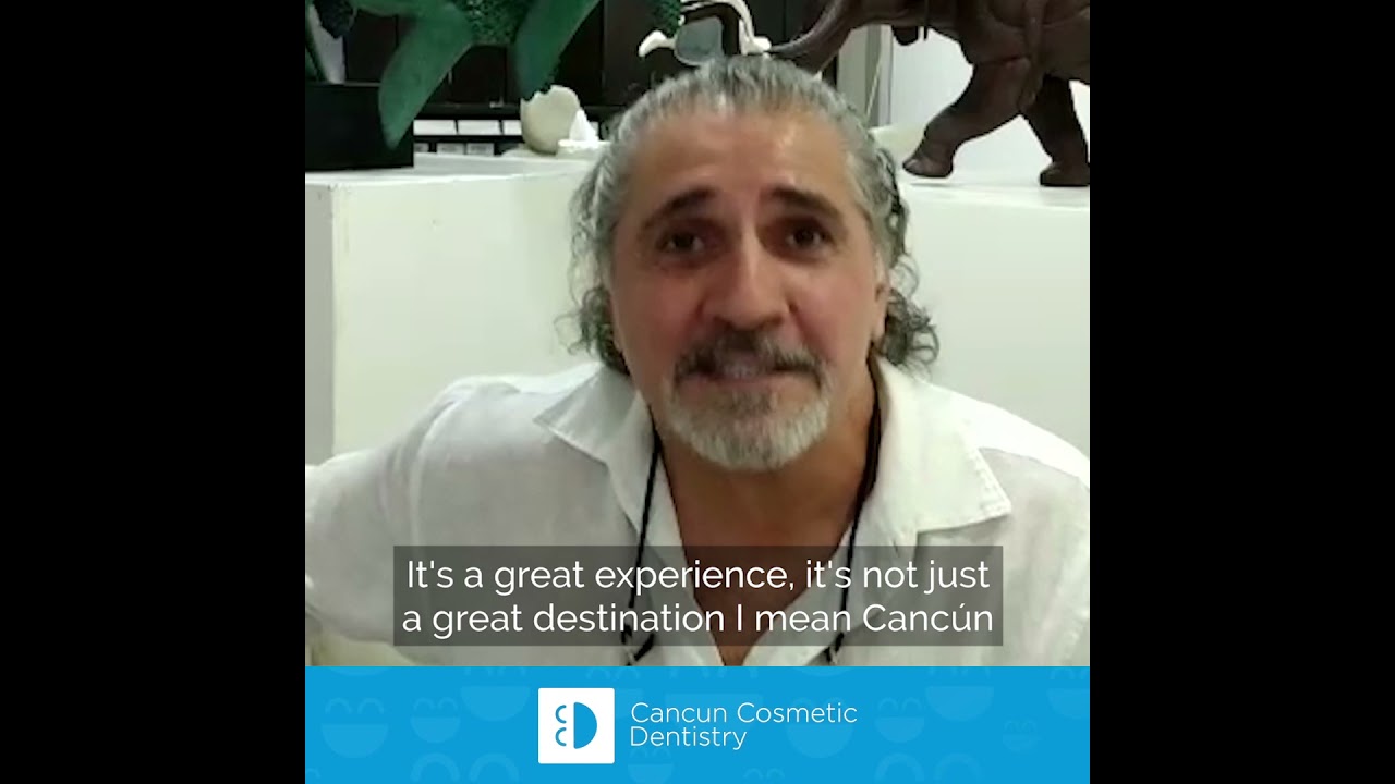 Another Happy Patient story in Cancun Cosmetic Dentistry!