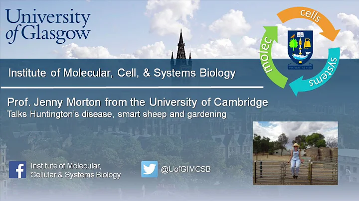 PROF. JENNY MORTON - talks Huntington's disease, s...