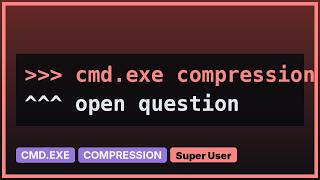 compress file using command line windows, (making zip file, using only native tools)
