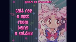 Rashiku Ikimasho (Sailor Moon ED 6) with English \u0026 Romaji Lyrics