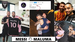 When Old Friends Reunite - Messi 🤝 Maluma!
