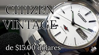 Reloj CITIZEN VINTAGE comprado en mercado de antiguedades de la lagunilla en ciudad de México