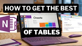 Mastering OneNote 2024 Tables with PRO Expert Techniques