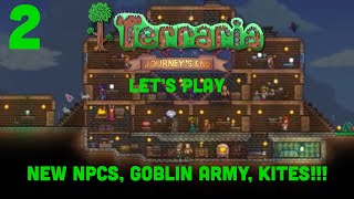 New NPCs, Goblin Army, Kites!!! | Terraria Journey’s End Master Mode Let’s Play