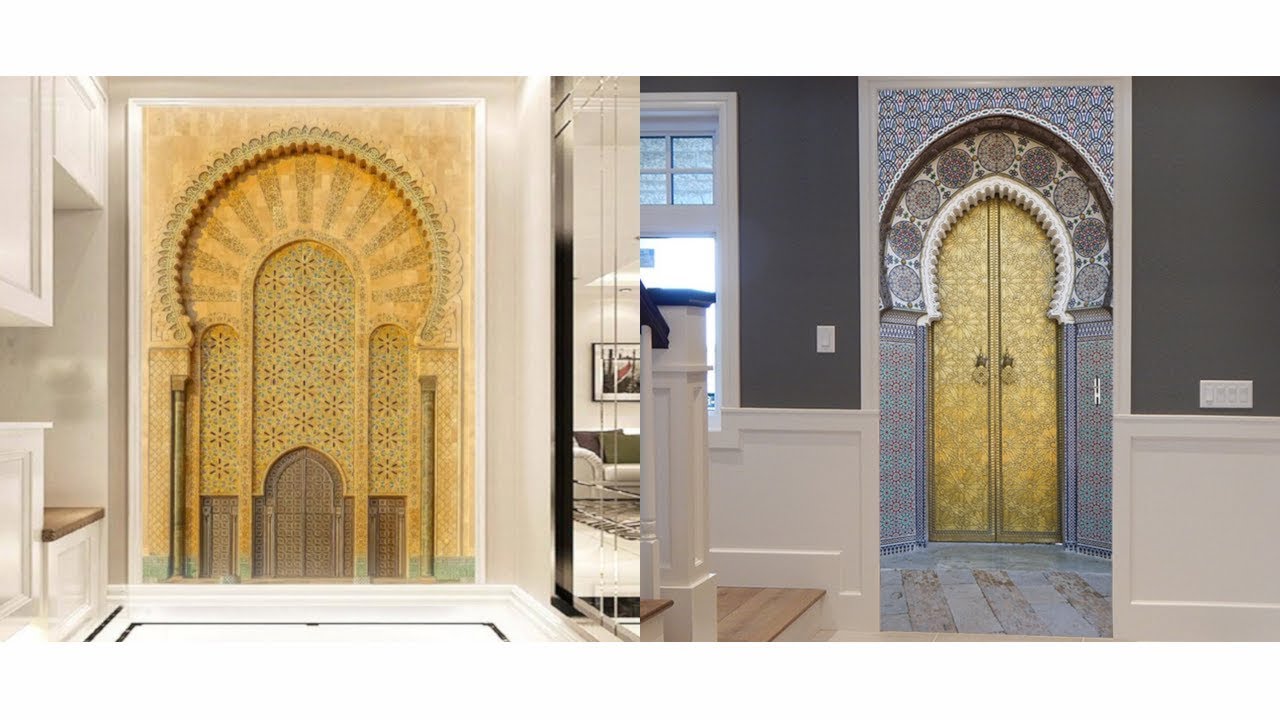 ملصقات ابواب من الفن الاسلامي روعة لديكور البيت رمضان كريم Youtube