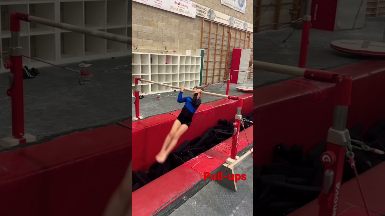 Can gymnasts kids do pull-ups?