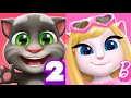 Talking Tom 2 Vs Talking Angela 2