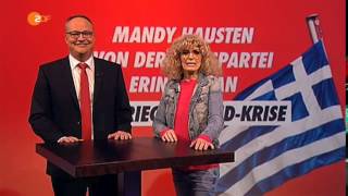 Ich trinke Ouzo und was machst Du so? | Mandy ZDF Heute Show