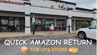 Returning Amazon Packages at UPS in Bowling Green
