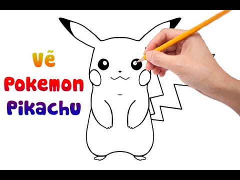 Vẽ Pikachu Pokemon - Youtube