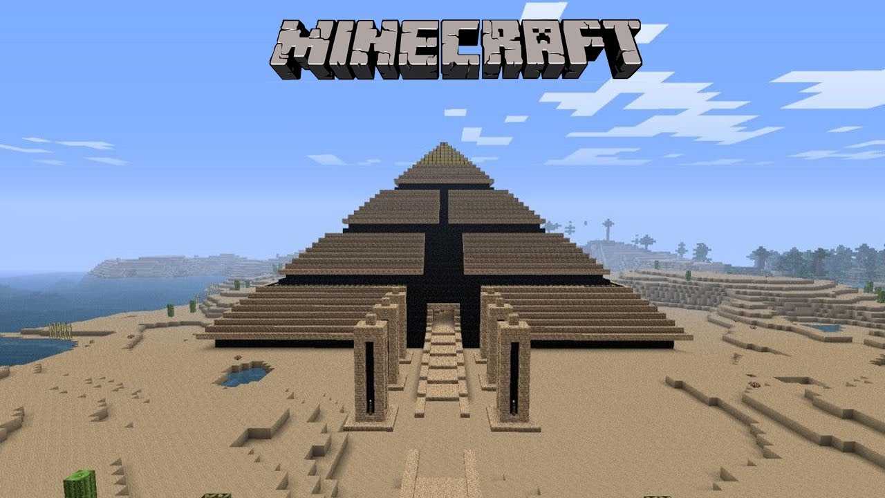 Building an Epic Pyramid // Minecraft Timelapse // Realistic Build ...
