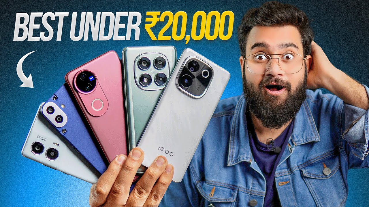 Top 5 Best Mobile Phones Under ₹20000⚡Amazon & Flipkart Sale 2025 ...