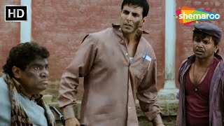 Khatta Meetha Road Roller Comedy Akshay Kumar Johnny Lever Superhit Scene Hd
