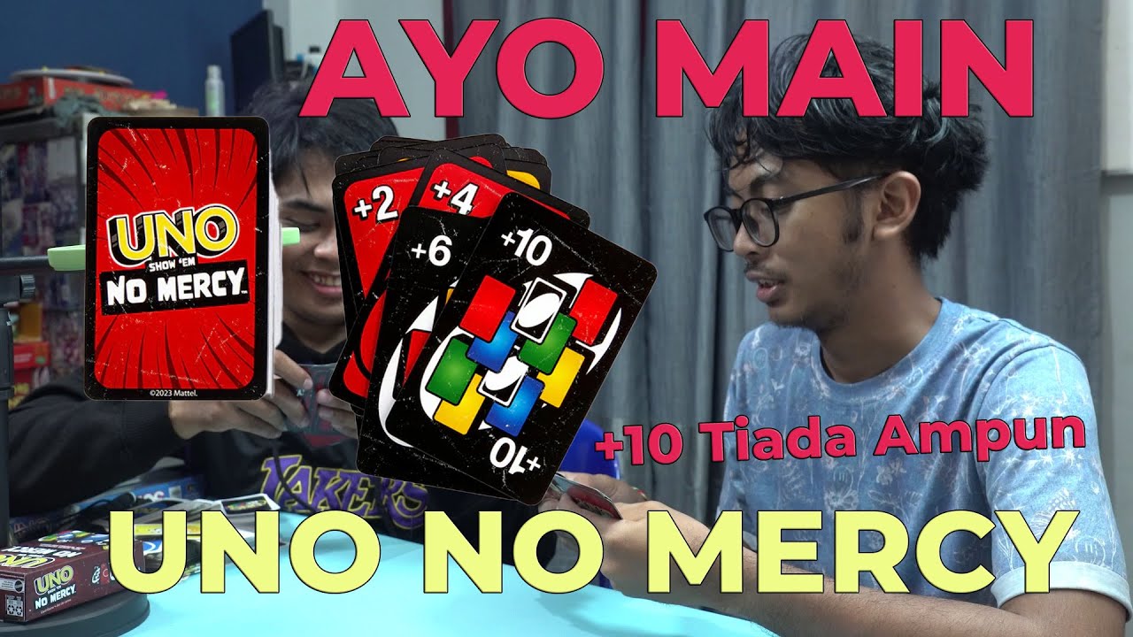 "Permainan Brutal! Main UNO Show 'Em No Mercy" "Permainan Brutal! Main UNO Show 'Em No Mercy"
