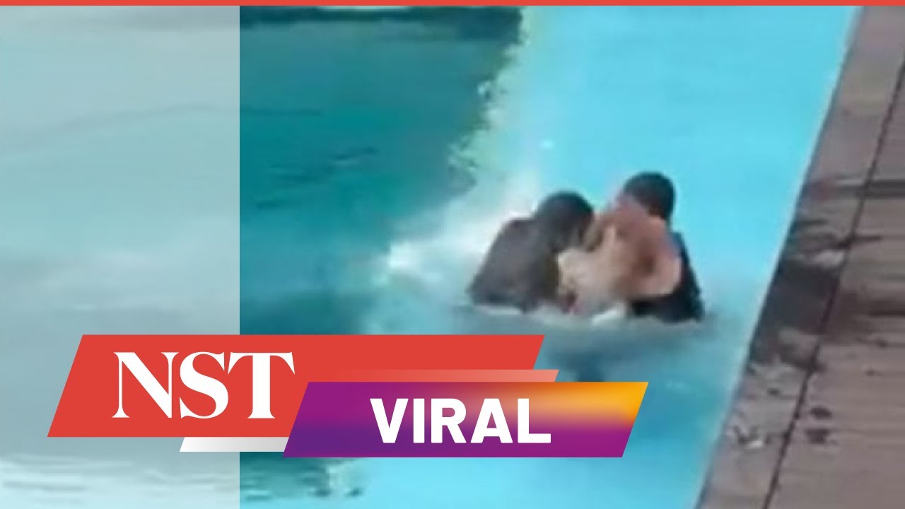Shocking video shows man allegedly assaulting pregnant woman - YouTube