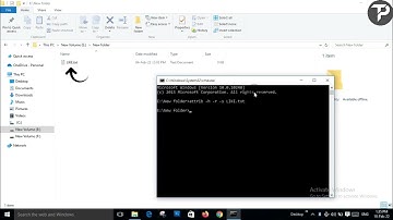 How to UNHIDE files and FOLDERS using Command Prompt [CMD]?