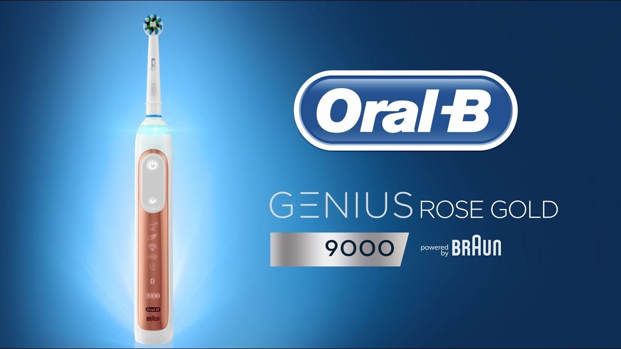 Oral-B Genius 9000N Rose Gold elektromos fogkefe - YouTube