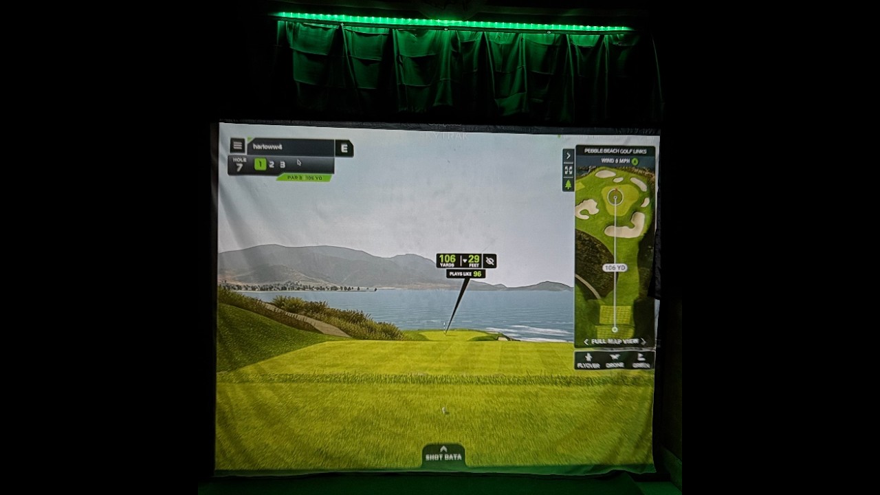 Home Golf Simulator Setup and Cost Breakdown   SD 480p