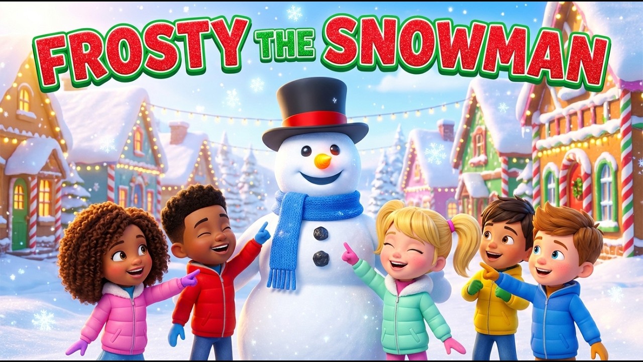 Frosty the Snowman – Snowman Song ️ Fun Christmas Song | Winter Songs ...