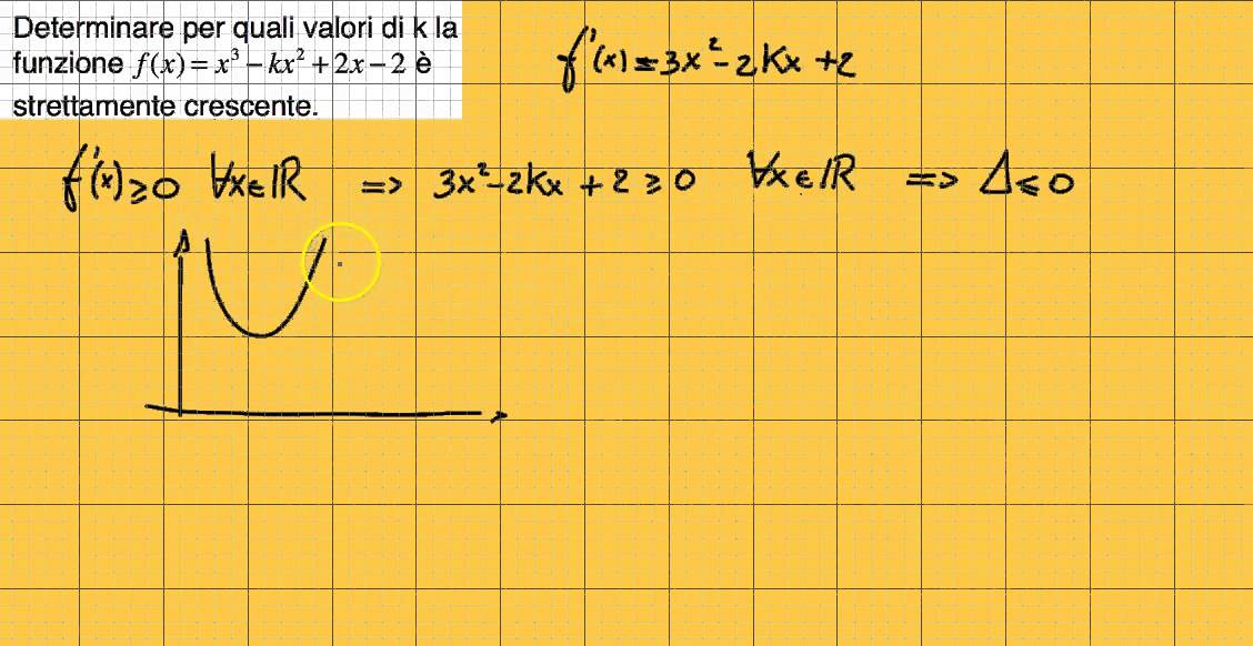 LEZIONE 8 QUESITO SULLA MONOTONIA