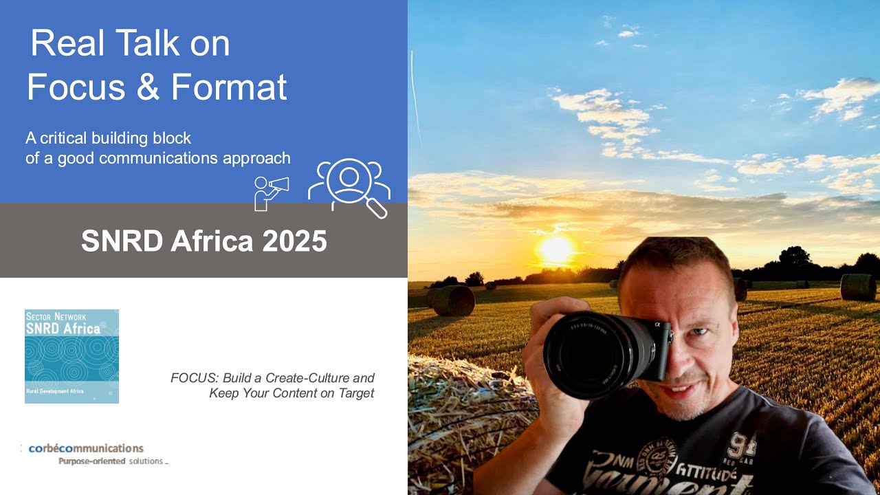 Откровенный разговор – Тренинг по фокусировке и форматированию