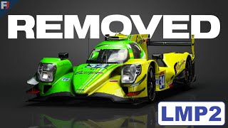 The LMP2 Class will be REMOVED from WEC