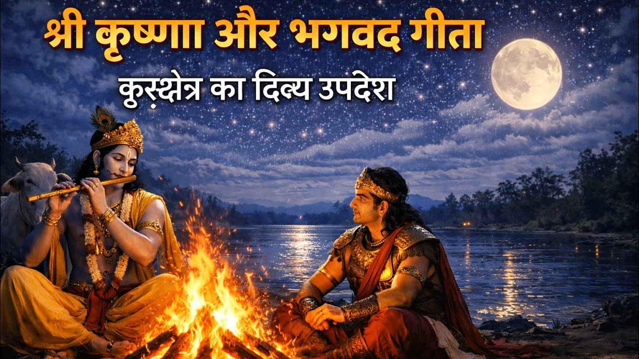 भगवद गीता संपूर्ण कथा हिंदी में | श्री कृष्ण का दिव्य उपदेश | महाभारत विशेष