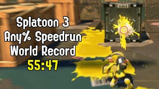 [FWR] Splatoon 3 Any% Speedrun in 55:47