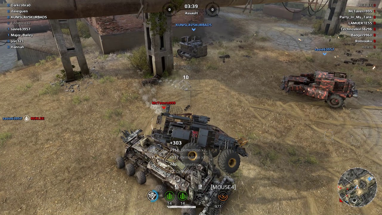 Crossout - Dual Cricket Launchers