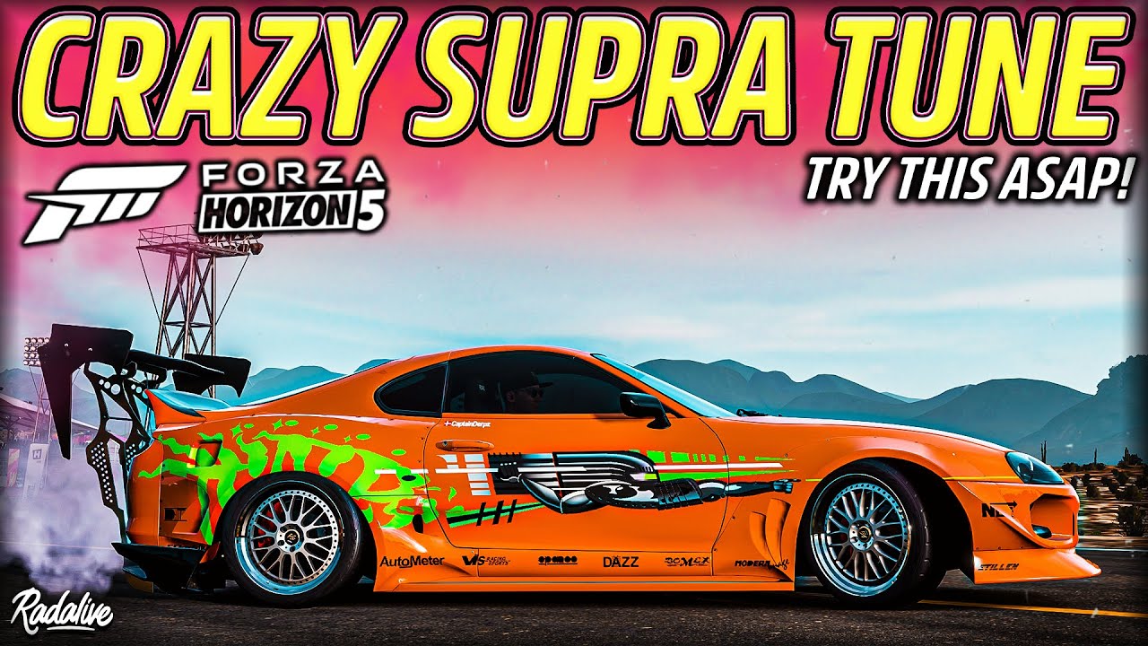 THE BEST SUPRA DRIFT TUNE IN FORZA HORIZON 5! ITS SO GOOD! - YouTube
