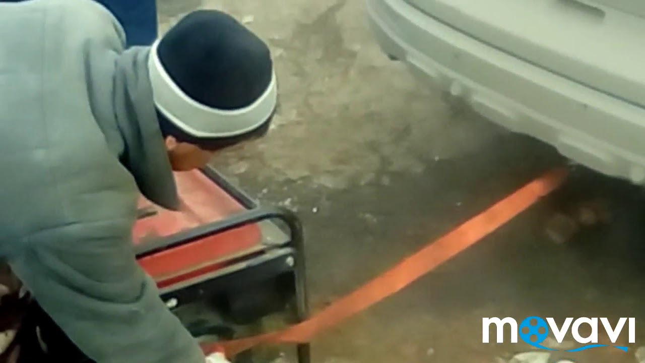 как можно завести бензогенератор) прикол!! - YouTube