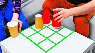 Fun Games To Play At Home From Simple Things || Must-Try Party Games