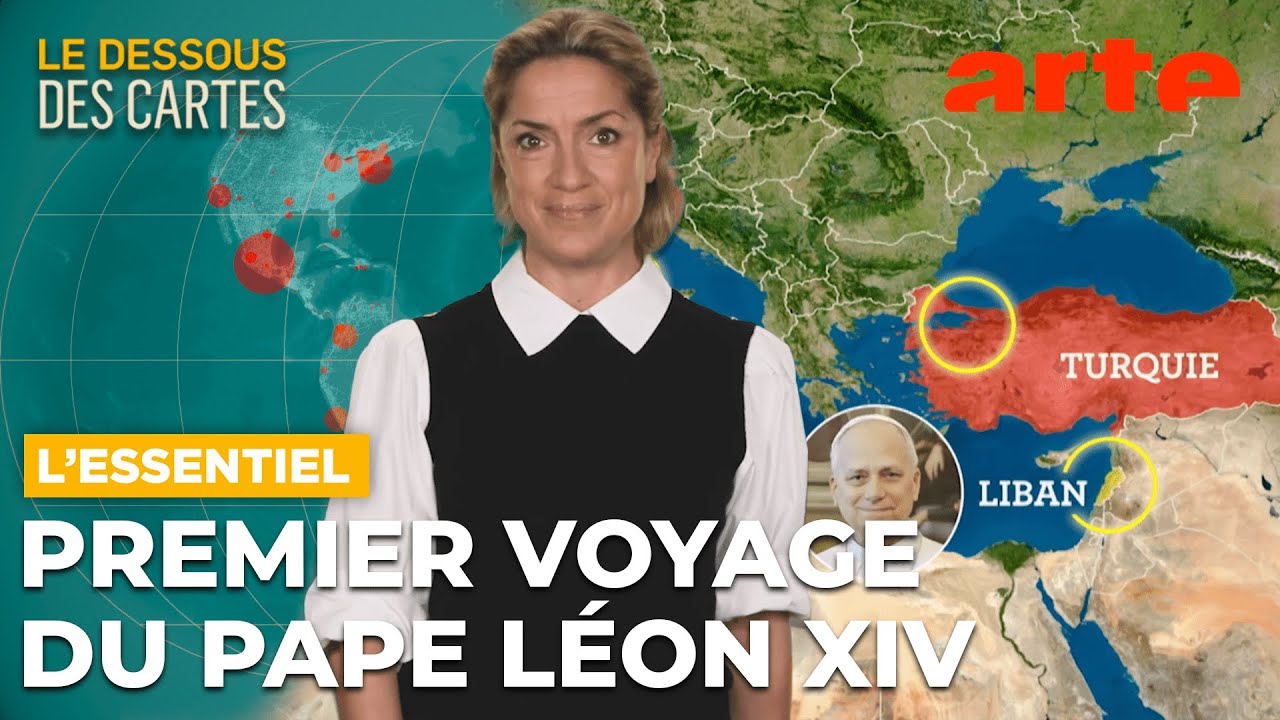 Turquie, Liban: le premier voyage du pape | L'Essentiel du Dessous des Cartes | ARTE