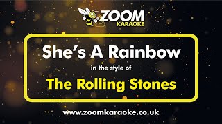 The Rolling Stones - She's A Rainbow - Karaoke Version from Zoom Karaoke
