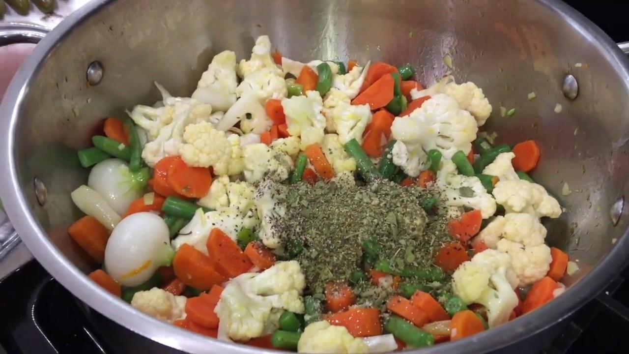 Nopales En Escabeche Con Coliflor Receta