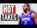 Kawhi Leonard's Defense Is OVERRATED! - Reacting To Hot Takes!