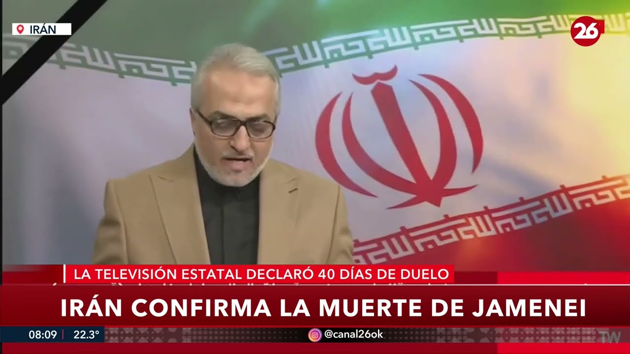 🚨 IMPACTO MUNDIAL | Irán confirma la muerte de Jamenei
