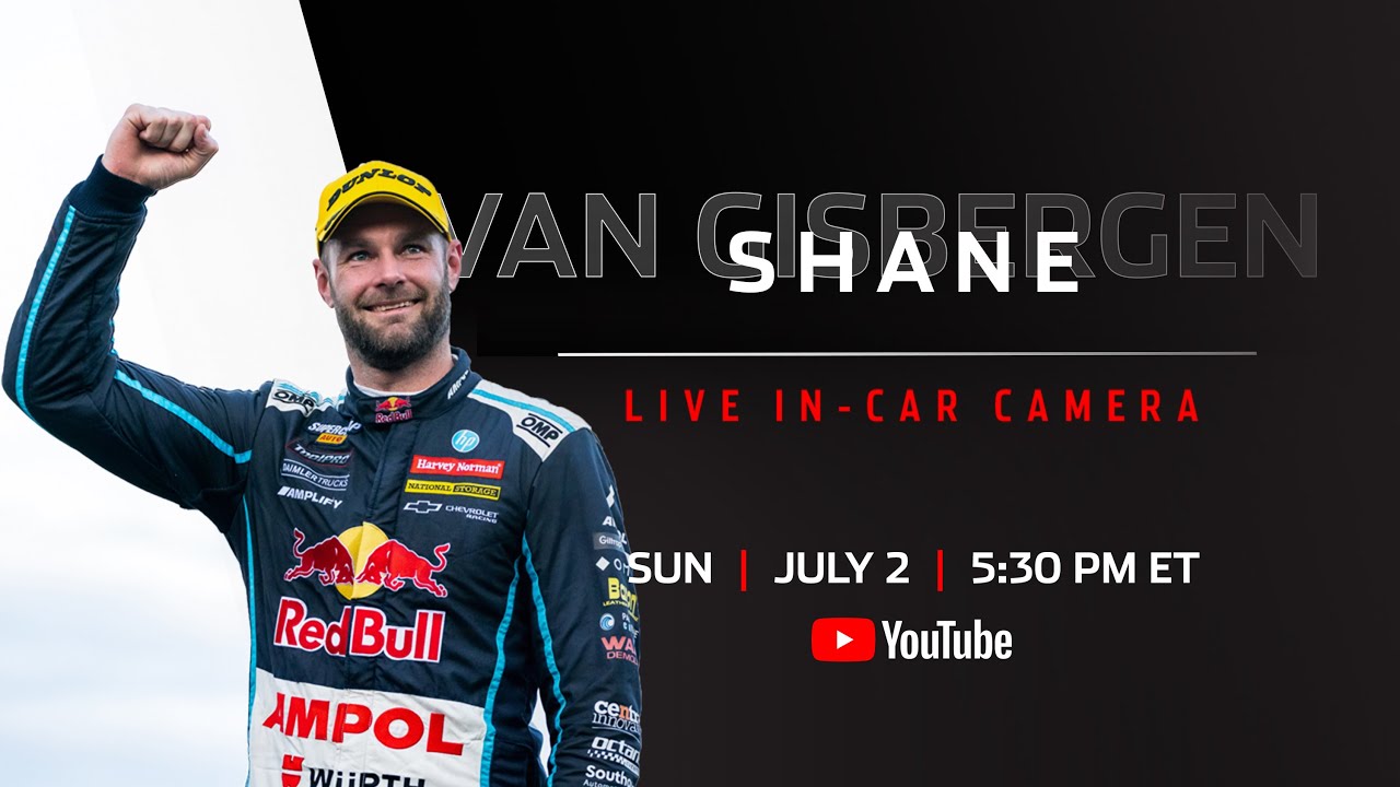 LIVE Shane van Gisbergen Chicago Street Race In-Car Camera presented by Sunoco