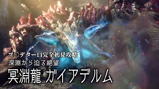 ガイアデルム完全初見攻略！※ムービー有り【モンスターハンターライズ_サンブレイク】