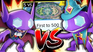 Sableye Duel The Most Intense First To 500 Battle  Pokemon Unite