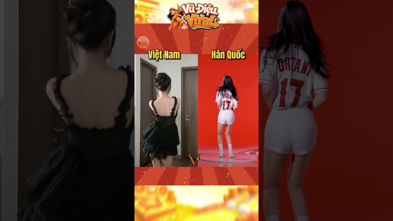 Hot Tiktoker Việt Nam Đọ Dáng Với Hot Girl Hàn Ai Thắng? #trending #dance #tiktok #xh