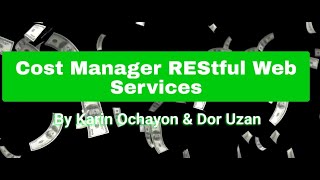 Cost Manager REStful Web Services