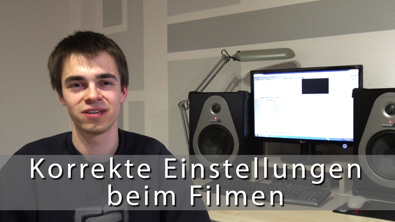 Was Ist Eine Einstellung Korrekte Einstellungen beim Filmen - Grundlagenvideo - YouTube
