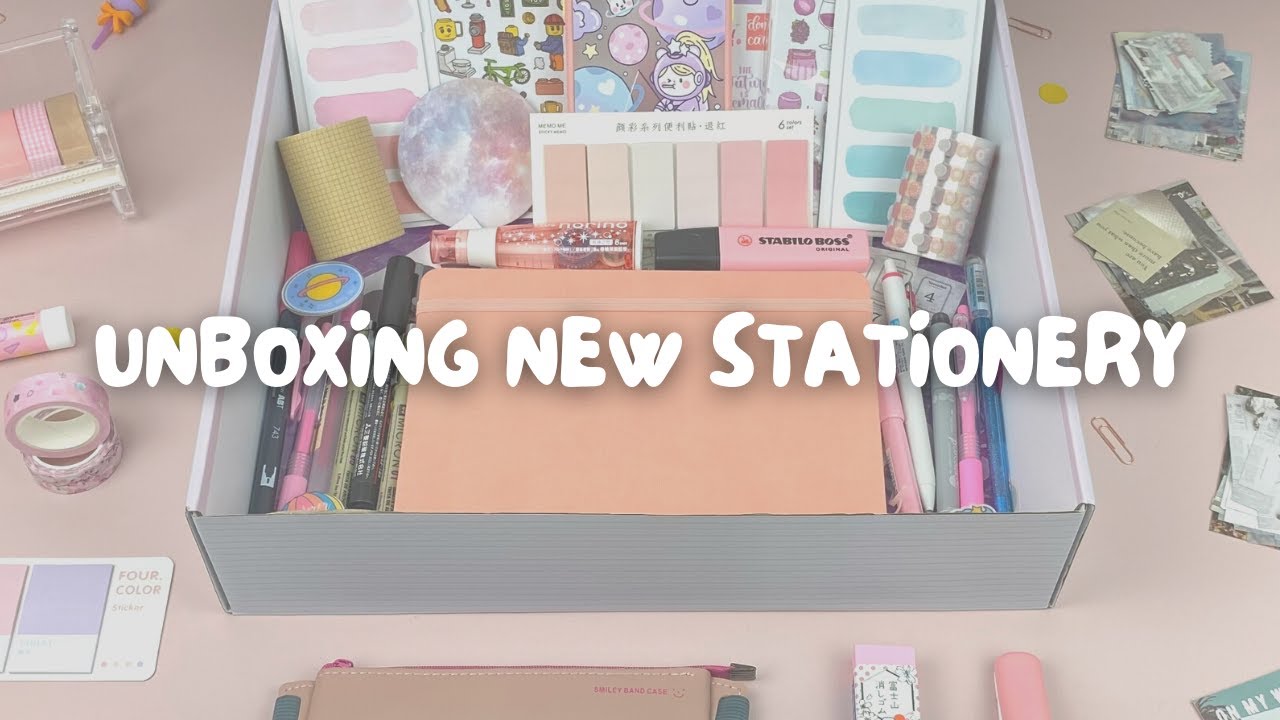 Back To School with Stationery Pal Unboxing Stationery Haul YouTube
