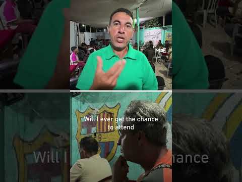 Palestinians in Gaza watch World Cup amid blackouts and Israeli blockade